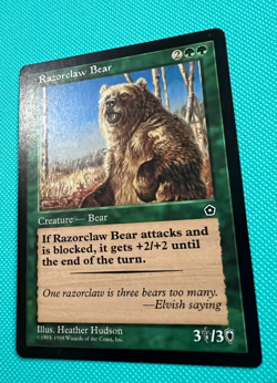 Razorclaw Bear - Portal Second Age - MTG - Magic the Gathering - Image 3