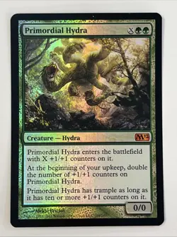 Primordial Hydra FOIL LP [Magic 2012 M12] Mtg Magic - Image 1