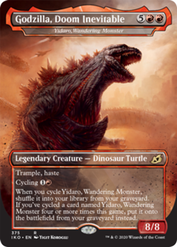 Godzilla, Doom Inevitable - Yidaro, Wandering Monster (Godzilla) FOIL Ikoria NM - Image 1