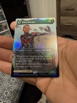 Miles Morales (0234) (Borderless) Marvel's Spider-Man Foil - Image 1