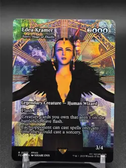 Edea Kramer - Teferi, Mage of Zhalfir (Showcase) #32 NM Final Fantasy Magic MTG - Image 1