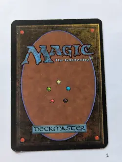 WOTC MTG Vintage Alpha Edition Land Forest V2 (MP) CCG Magic the Gathering. - Image 2