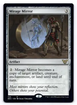 Mirage Mirror NM Commander: Kamigawa: Neon Dynasty 154 MTG Regular - Image 1