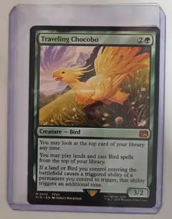 Traveling Chocobo Final Fantasy *NEAR MINT NON-FOIL* - Image 1