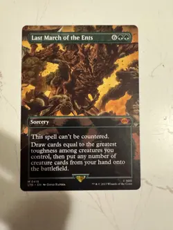 MTG Last March of the Ents (Borderless) Universes Beyond: the Lord of the Rings - Image 2