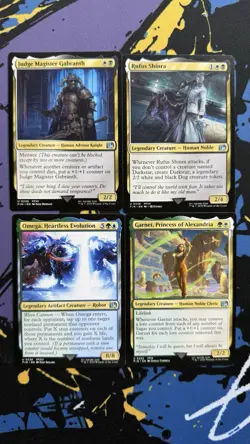 MTG Final Fantasy - Bulk - Common/Uncommon Legendary Creature - 13 card lot - Image 2