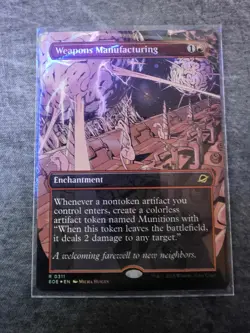 Weapons Manufacturing (Borderless) Edge of Eternities Foil - Image 1