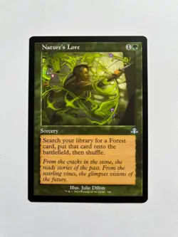 Nature's Lore (Retro Frame) Dominaria Remastered Regular - Image 1