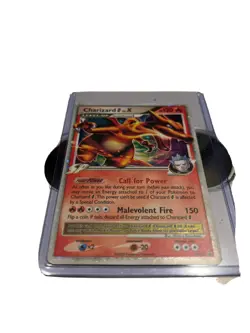 Pokemon TCG Charizard [G] LV.X DP Black Star Promotional DP45 Holo 1st Edition - Image 2