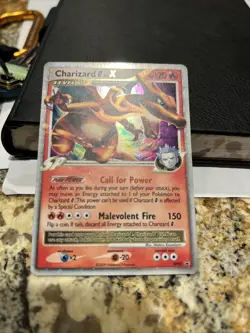 Pokemon TCG Charizard [G] LV.X DP Black Star Promotional DP45 Holo 1st Edition - Image 5