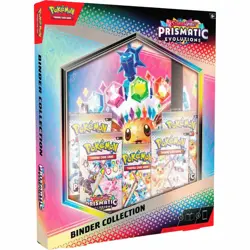 Pokemon Prismatic Evolutions Binder Collection Case TCG - Image 1