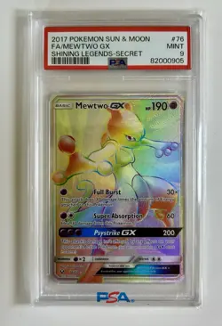 Shining Legends Complete Set 1-78 Pokemon * Minty Mewtwo GX - Image 3