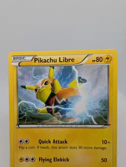 Pokemon TCG Pikachu Libre XY Trainer Kit: Pikachu Libre & Suicune 14/30 HP - Image 2