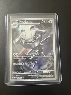 Steelix 150/132 Illustration Rare Pokemon Mega Evolution NM - Image 5
