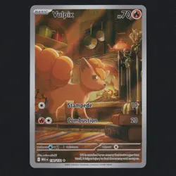 Vulpix 138/132 Mega Evolution Illustration Rare Pokemon TCG Pack Fresh MINT 🔥 - Image 1