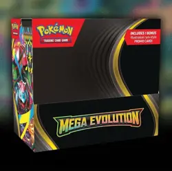 Pokemon TCG Mega Evolution Enhanced Booster Box Factory Sealed - Image 1