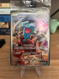 Pokemon! TCG Team Rockets Wobbuffet 203 Black Star Promo (Sealed) - Image 1
