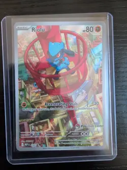 Riolu Pokemon Center Edition 010 Mega Evolution ETB Promo - Pokemon TCG - Image 1