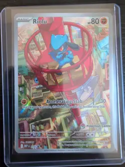 Riolu Pokemon Center Edition 010 Mega Evolution ETB Promo - Pokemon TCG - Image 2