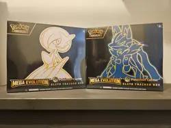 Pokemon Center Mega Evolution Gardevoir & Lucario ETB Elite Trainer Box Set of 2 - Image 1