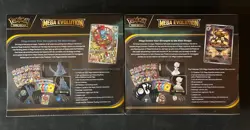 Pokemon Center Mega Evolution Gardevoir & Lucario ETB Elite Trainer Box Set of 2 - Image 2