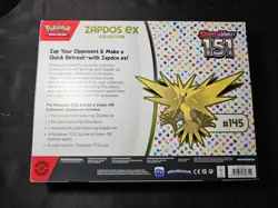 Pokemon TCG Scarlet & Violet 151 Zapdos EX Collection Box - Factory Sealed - Image 2