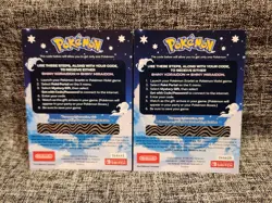 2 Pokemon Scarlet And Violet Serial Codes Shiny Koraidon or Miraidon UNSCRATCHE - Image 2