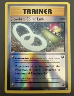 Slowbro Spirit Link 86/108 Evolutions Reverse Holo Pokemon TCG - NM - Image 1