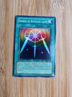 SWORDS OF REVEALING LIGHT LOB-101 AE SUPER RARE 1ST EDITION YuGiOh MINT! - Image 1