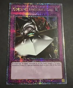 Gottoms' Emergency Call RA04-EN138 Quarter Century Secret Rare NM Yugioh - Image 1