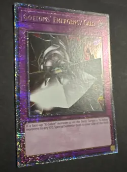 Gottoms' Emergency Call RA04-EN138 Quarter Century Secret Rare NM Yugioh - Image 3