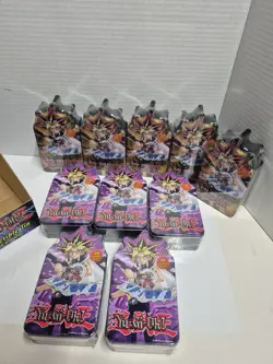 2005 Yu Gi Oh Sealed Collectible Tins With Gumballs Case Of 10 With Box Vintage - Image 5