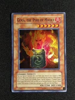 Yu-Gi-Oh! Goka, the Pyre of Malice CSOC-EN095 Unlimited Edition Super Rare NM - Image 1
