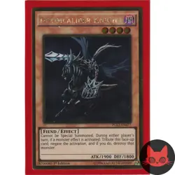 Yugioh Doomcaliber Knight PGL2-EN077 Gold Rare 1st Edition NM - Image 1