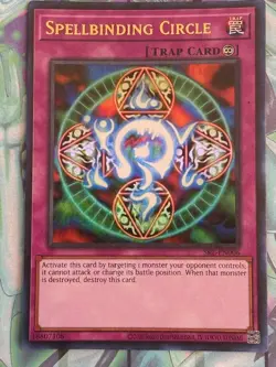Yugioh 1x Spellbinding Circle SRL-EN006 Spell Ruler 25th Anniversary Edition NM - Image 1