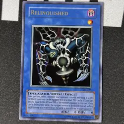 Yu-Gi-Oh! Spell Ruler Ultra Rare Unlimited Relinquished - Image 1