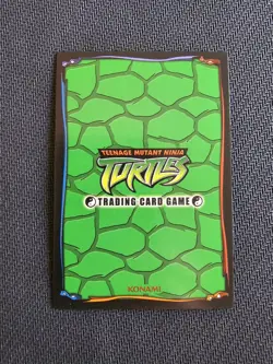 2004 TMNT Unleashed TCG SPLINTER Ultra RARE Holo Foil 1st Edition Card Ninja - Image 2