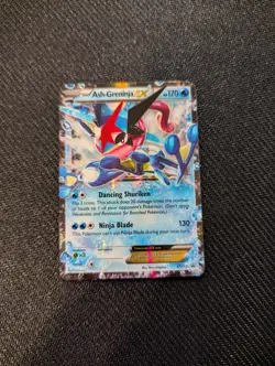 Ash Greninja EX - XY133 - Pokemon XY Promo Ultra Rare Card LP - Image 1