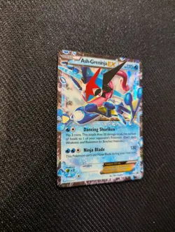 Ash Greninja EX - XY133 - Pokemon XY Promo Ultra Rare Card LP - Image 3
