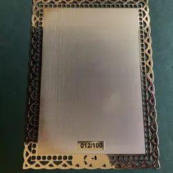 Goddess Story Gold METAL Card - Serial Number #012/100! Anime Bikini Zero Two - Image 5