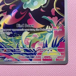 Pokemon Mega Evolutions Bulbasaur IR 133/132 Illustration Rare IR Card - Image 2