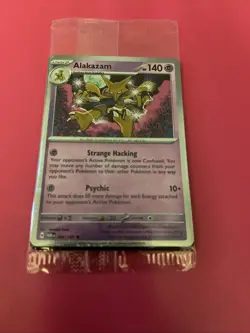 Alakazam Holo Pokemon TCG Card 082/167 Cosmos Collection Exclusive SEALED - Image 1