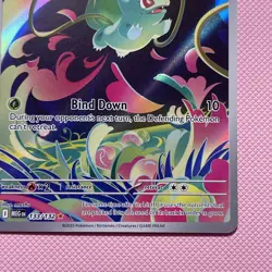 Pokemon Mega Evolutions Bulbasaur IR 133/132 Illustration Rare IR Card - Image 4