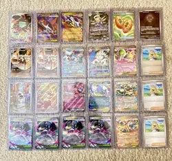 Pokemon TCG MEGA EVOLUTION Full Art EX Card Lot of 24 Cards (PSA READY) - Image 1