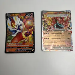 Cinderace V 044/264 Swsh08: Fusion Strike Holo Set 2 Card - Image 1