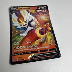 Cinderace V 044/264 Swsh08: Fusion Strike Holo Set 2 Card - Image 3