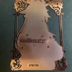 Goddess Story Gold METAL Card - Serial Number #076/100! Anime Bikini Yae Miko - Image 5