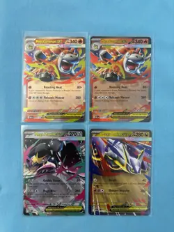 Pokemon Mega Evolution 4 Card Lot Mega Camerupt Ex Latias Ex Mawile Ex - Image 1
