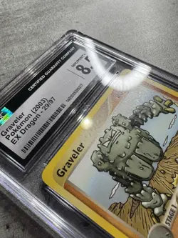 Pokemon Card Graveler CGC 8.5 NM/Mint+, e-Reader EX Dragon 29/97, 2003 (1) - Image 5