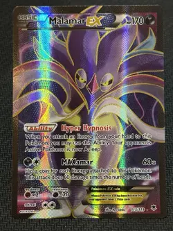 Pokemon Malamar-EX TCG Full Art Holo Card Phantom Forces 115/119 - Image 1